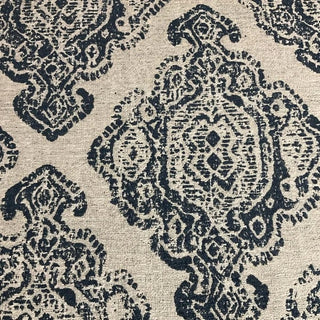 Swavelle Mill Creek Capture The Moment Upholstery Fabric in Indigo Blue