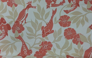LuLu DK Sardinia Fabric in Coral