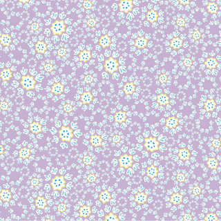 Free Spirit Fabric Night Fancy Little Frills Quilting Fabric in Lavender