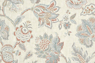 Belle Maison Senna Fabric in Porcelain