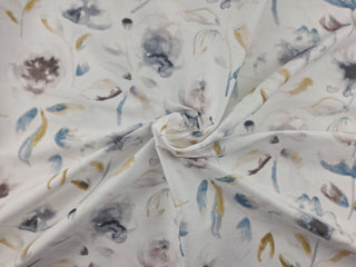 P/Kaufmann Amelie Faux Silk Fabric in Pearl