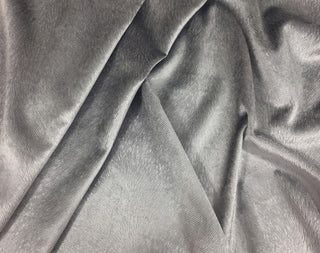 Eastern Accents Sirens Cut Velvet Fabric in Platinum