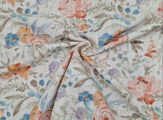 Regal Fabrics Tansy Floral Fabric in Petal