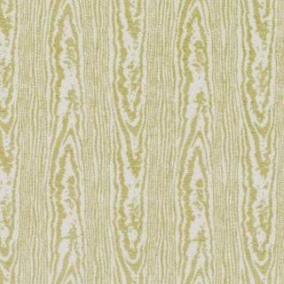 Duralee Soto Faux Bois Fabric in Citron