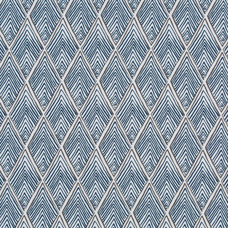 Robert Allen Rhombi Forms Fabric in Bark
