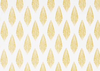 Robert Allen Leaf It Alone Fabric in Jonquil