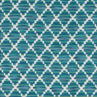 Robert Allen Festive Lights Tapestry Fabric in Aqua 520045 