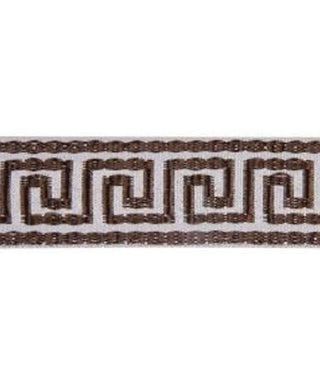 Europatex HT-601 Jacquard Greek Key Trim in Fountain