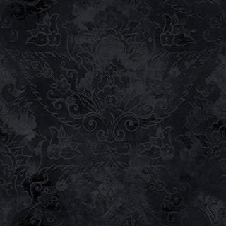 Sarah J. Collection Fantasy Flight Quilting Fabric in Black