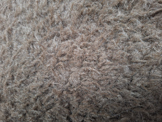 Bear Faux Fur Fabric in Brown