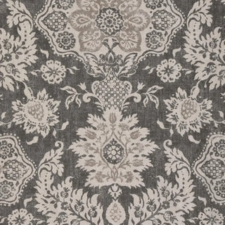Magnolia Home Belmont Damask Fabric in Metal