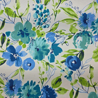 Richloom© Solarium Bettina Outdoor Fabric in Aqua