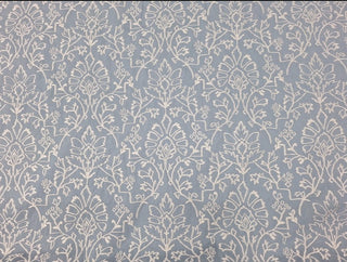 Robert Allen Grandfleur Floral Embroidered in Bluebell