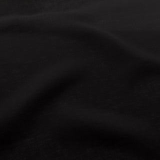 Beacon Hill Fine-Woven 100% Linen Fabric in Black