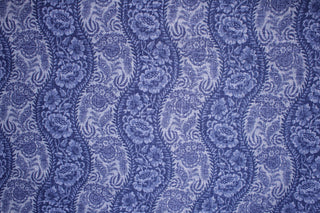 Duralee Bonnie Fabric in Denim Blue