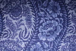 Duralee Bonnie Fabric in Denim Blue