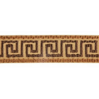 Europatex HT-601 Jacquard Greek Key Trim in Java