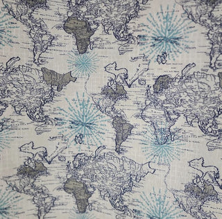Richloom© Cahill Chenille Fabric in Ocean