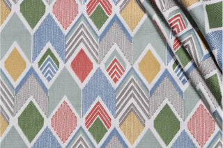 P/Kaufmann Happy Vibes Embroidered Fabric in Carnival