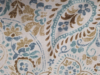 Mill Creek Hamilton Weathered Paisley in Aqua/Cocoa