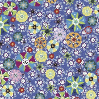 Free Spirit Fabrics Night Fancy Enchant  Quilting Fabric in Blue