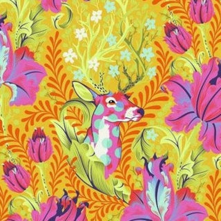 Tiny Beasts by Tula Pink - Dear John in Glow for FreeSpirit Fabrics