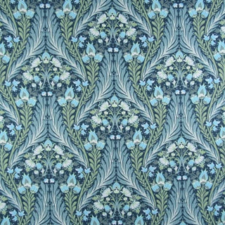 Hamilton Dellwood Fabric in Blues