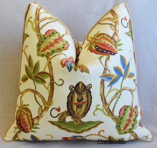 P/Kaufmann Bazaar Paradise Fabric in Teak