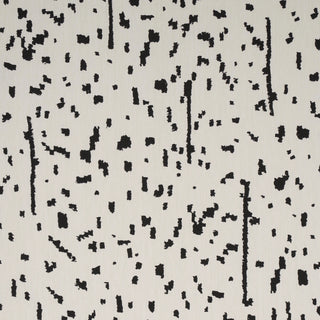 3 Yards ~ Schumacher Bespotted Fabric in Black