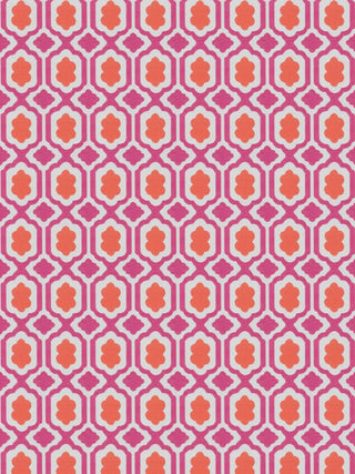Dana Gibson DeWolf Jacquard Fabric in Fuchsia