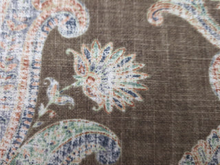 P/Kaufmann Far Hills Linen Blend Fabric in Oak