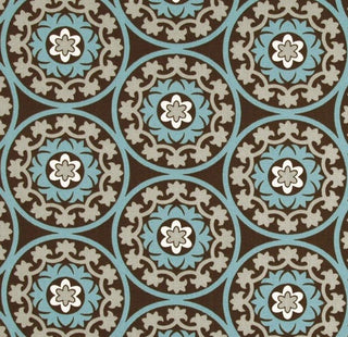 Robert Allen Suzani Fabric in Azure