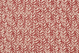 Lacefield Designs Palma Fabric in Garnet