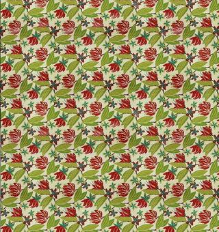 Robert Allen Bright Floral Fabric in Fuchsia