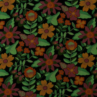 Robert Allen Garden Toss Upholstery Fabric in Nightsky