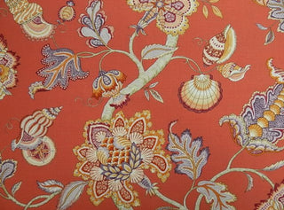 P/Kaufmann Gertrude Jacobean Shell Design in Tangerine