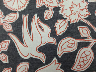 Dwell Studios Giaconda Fabric in Persimmon for Robert Allen