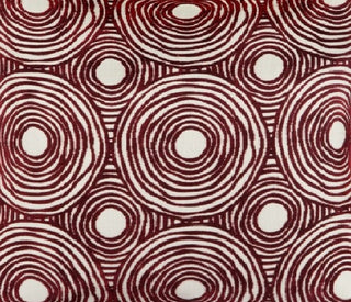 D.V. Kap Gaucho Chenille Fabric in Cardinal