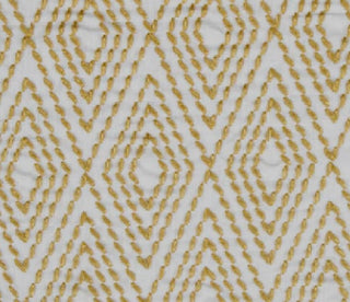 Larry Laslo Ancient Angle Embroidered Fabric in Gold