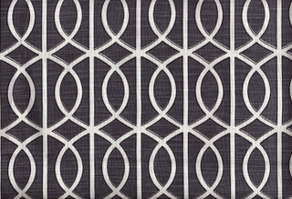 Robert Allen Contract Bellaporte Grand Gate Fabric in Charcoal