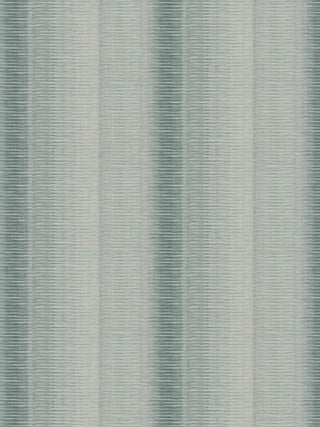 Lowell Ikat Stripe Fabric in Aqua