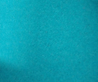 Brushed Wool Coating Fabric in Turquoise