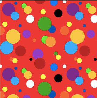 Blank Quilting Nitty Gritties Dots Quilting Fabric in Red
