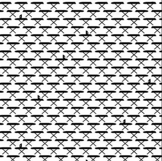 Chelsea Design Works Mini Ironing Boards Ditsy in Black