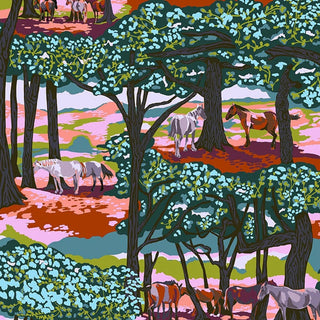 Anna Maria Horner Good Gracious New Forest Quilting Fabric in Dappled