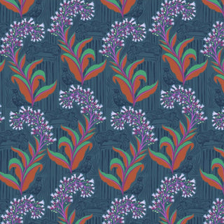 Anna Maria Horner Our Fair Home in Aphrodite Quilting Fabric in Sea 