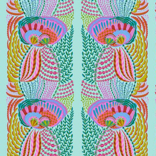 Anna Maria Horner Compromise Quilting Fabric in Aqua