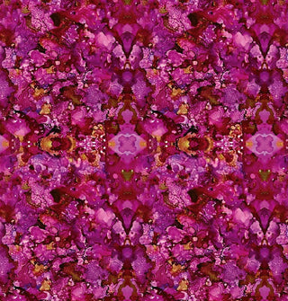 Blank Quilting Swan Lake Quilting Fabric in Fuchsia 