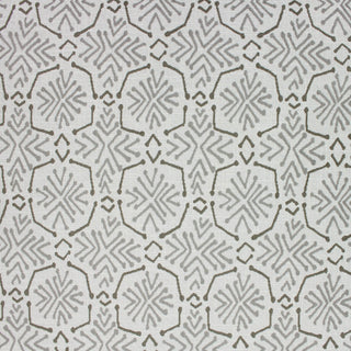 Richloom Jalaine-Tapenade Chenille Upholstery Fabric in Silver