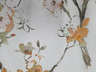 Swavelle Mill Creek Sissinghurst Fabric in Orange Blossom